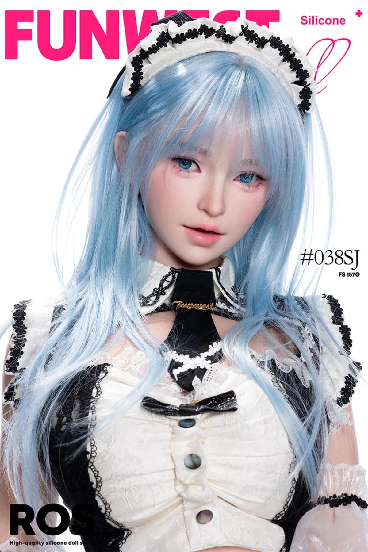 FunWest Doll 157 cm G Silicone - White Alice (Real Skin Texture) view 4