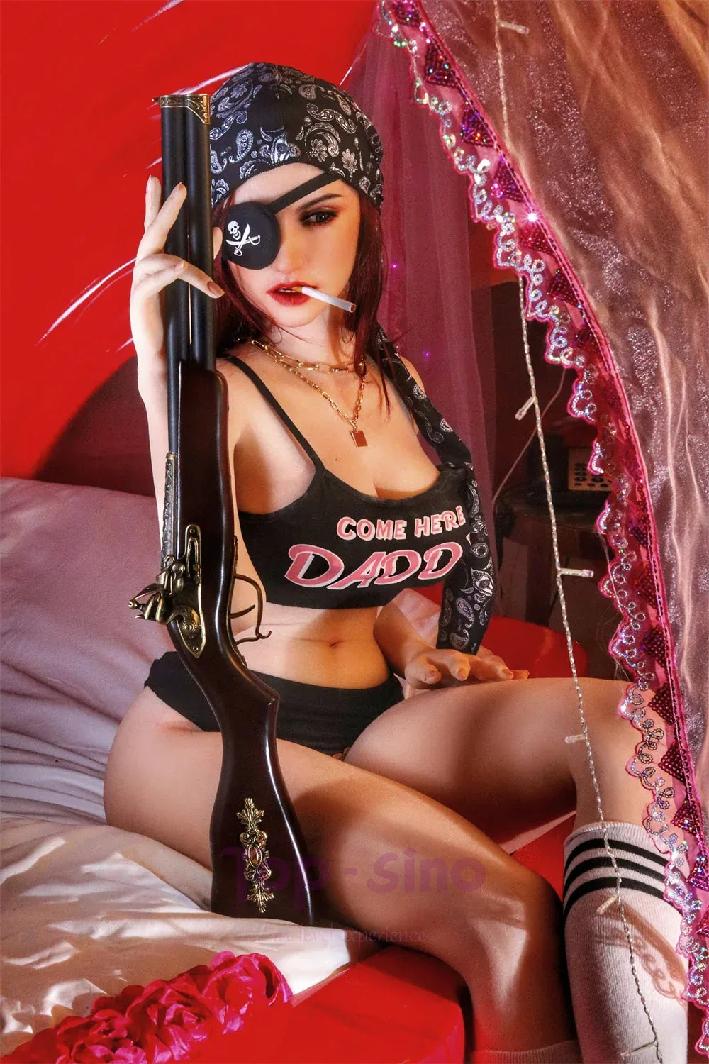 Top Sino 163 cm D Platinum Silicone - Mina view 1