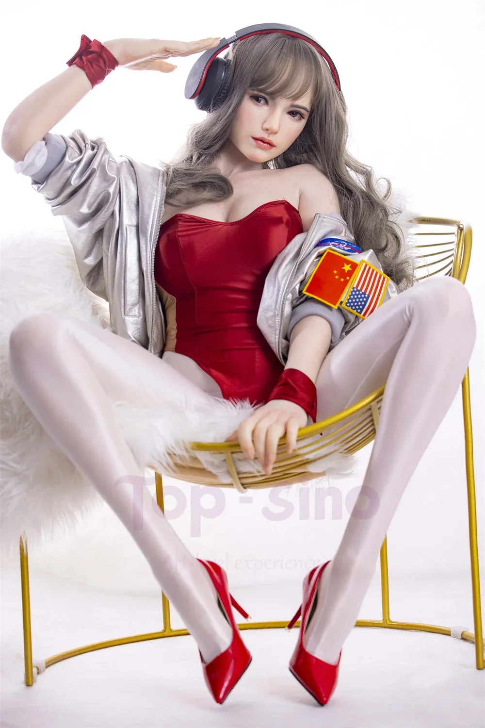 Top Sino 150 cm B Platinum Silicone - Miyin view 4
