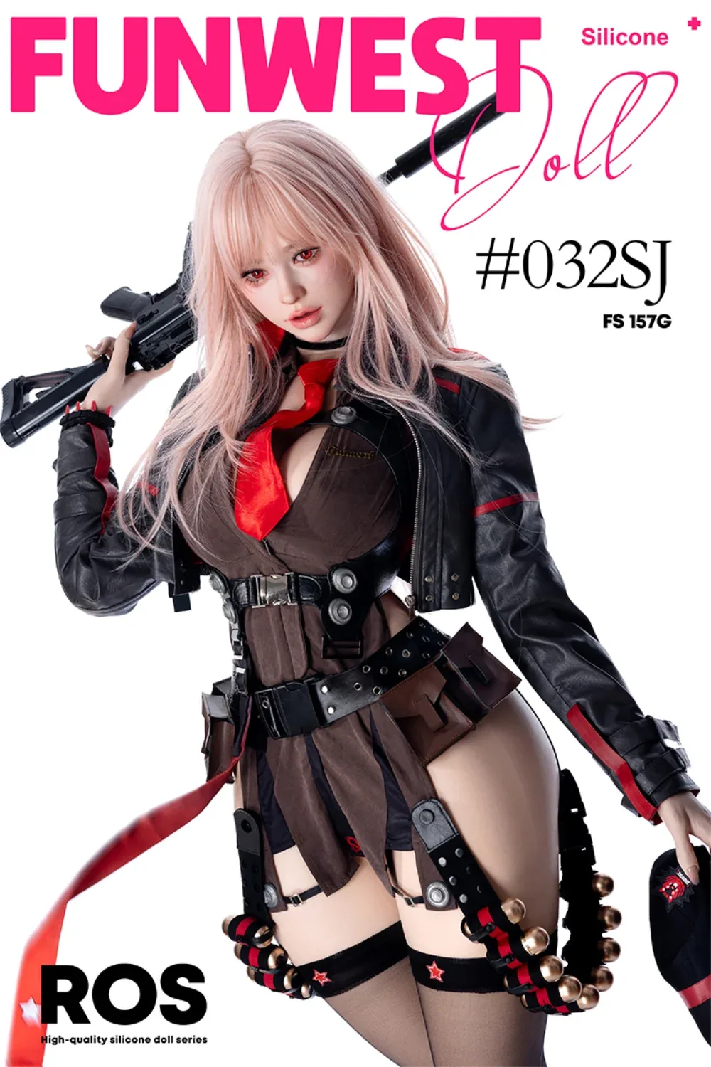 FunWest Doll 157 cm G Silicone - White Lucy (Real Skin Texture) view 5