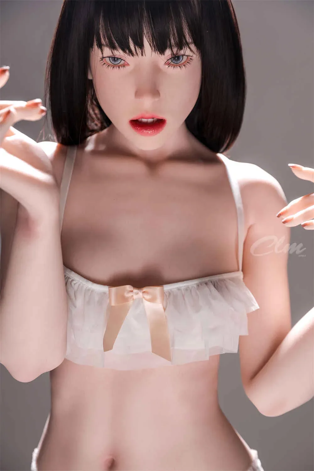 CLIMAX DOLL 157 cm Silicone - Gimogi (Movable Jaw) view 1