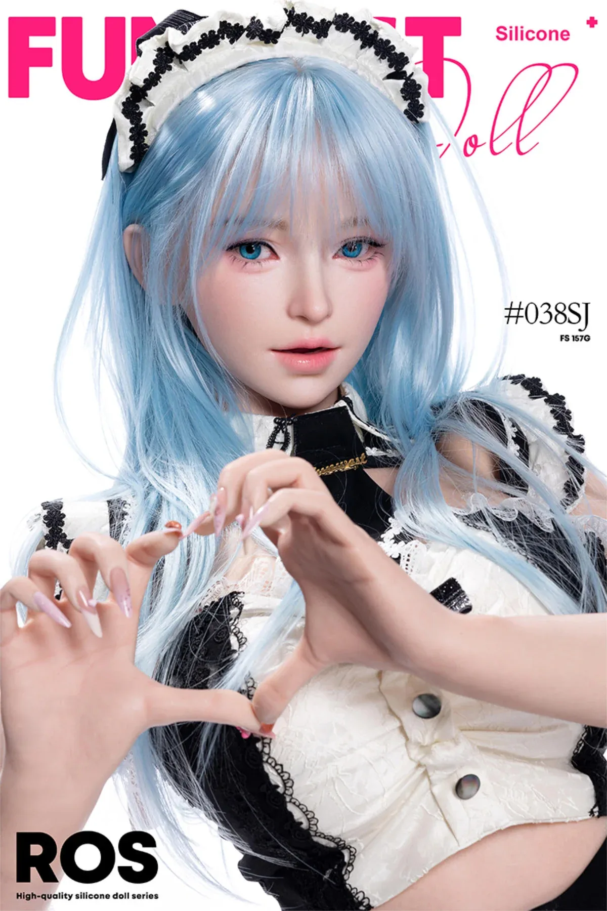 FunWest Doll 157 cm G Silicone - White Alice (Real Skin Texture) view 3