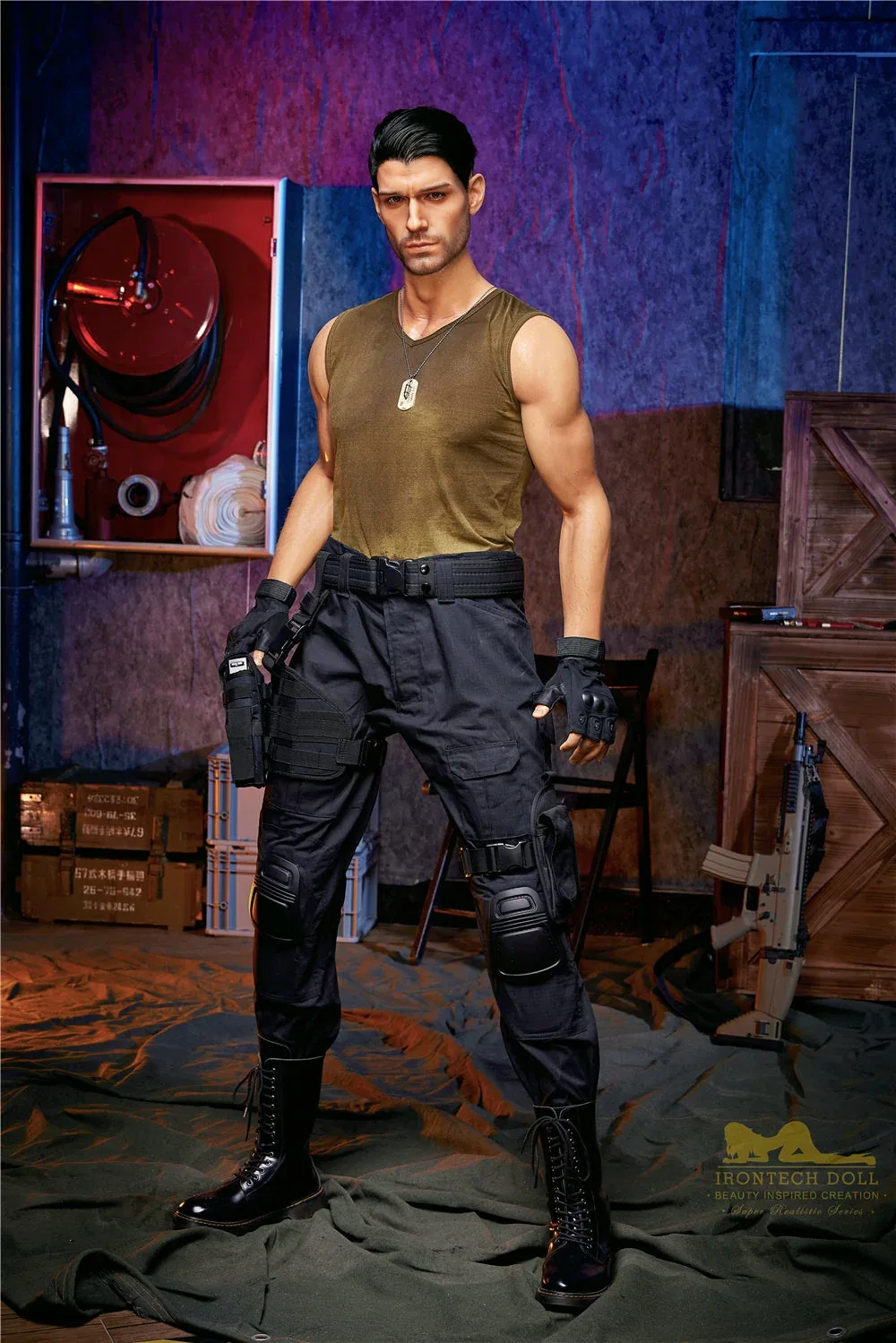 Irontech Doll 176 cm Silicone - Male Thomas (V2) view 3