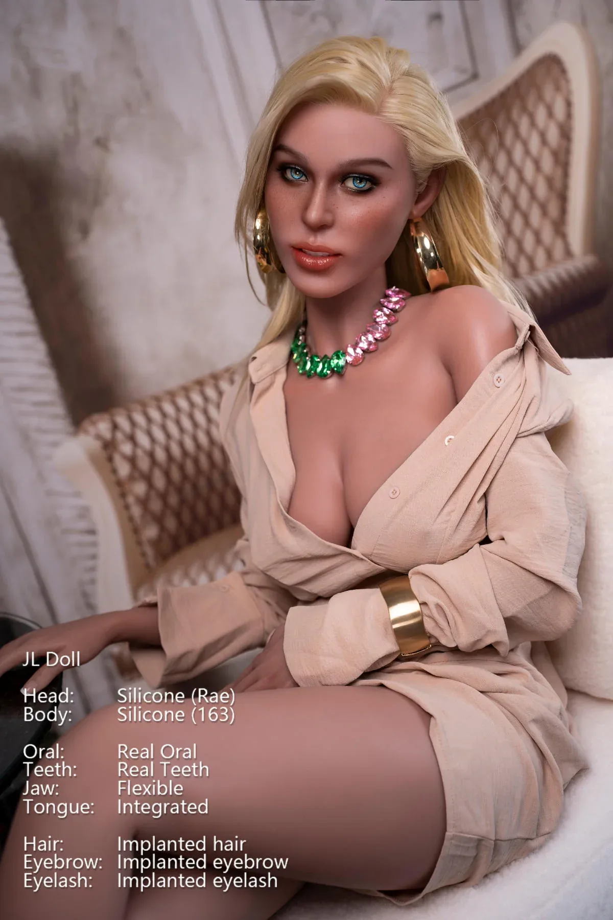 Jarliet Doll 163 cm D Silicone - Rae view 1